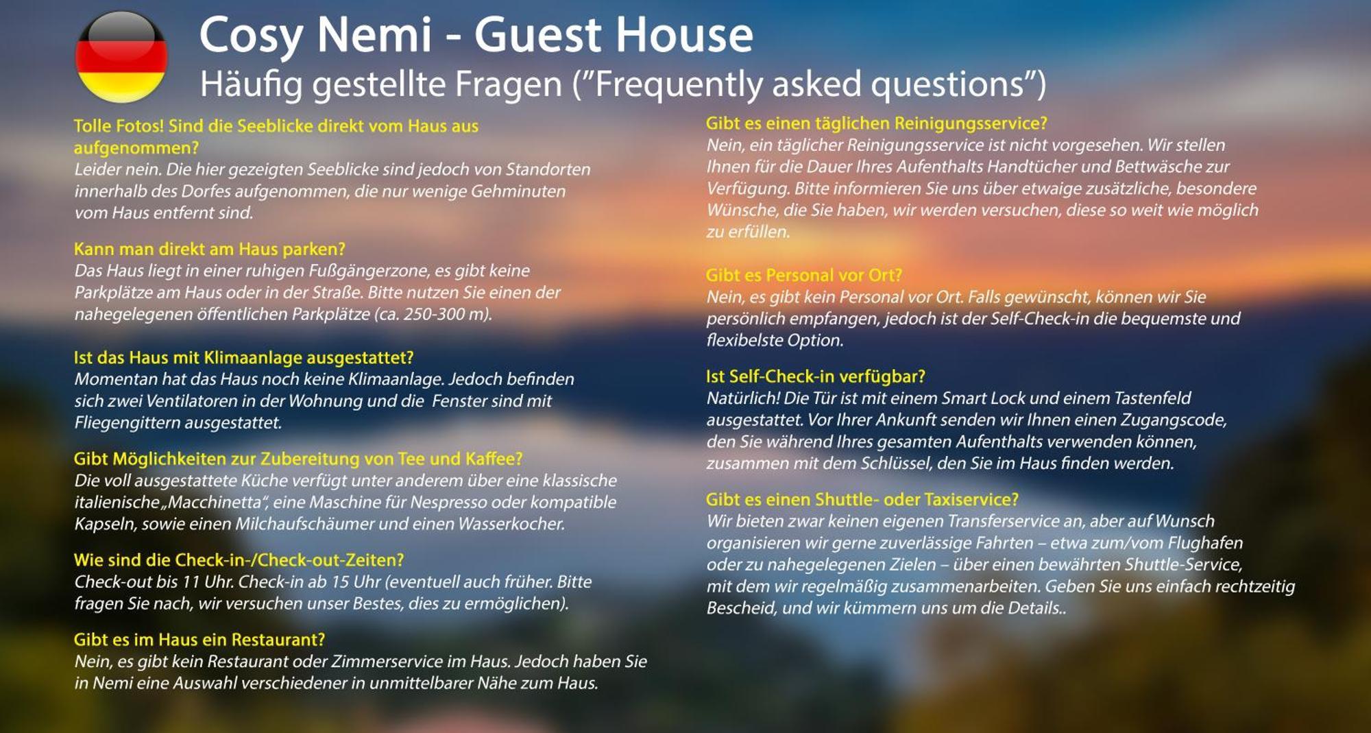 Cosy Nemi - Guest House Zewnętrze zdjęcie